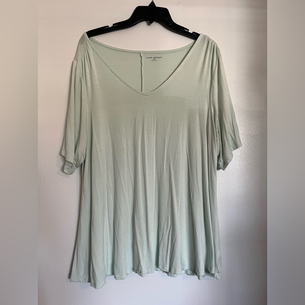 Lane Bryant Women’s plus casual swing T-shirt mint green